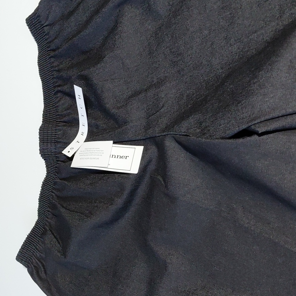 ALFRED DUNNER Women's Classic Elastic Waist Pull-On Black Pants Size 18